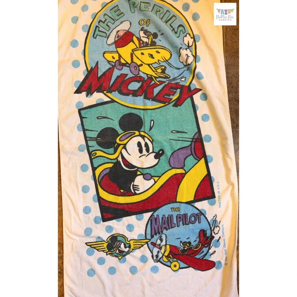 Franco Perils of Mickey Beach Towel, Walt Disney